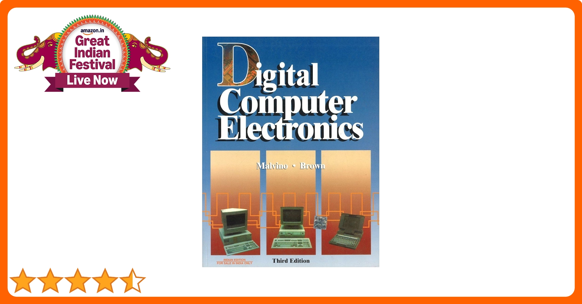 希少 Digital Computer Electronics 第三版 Digital Computer Electronics | 3rd Edition : Malvino, Albert